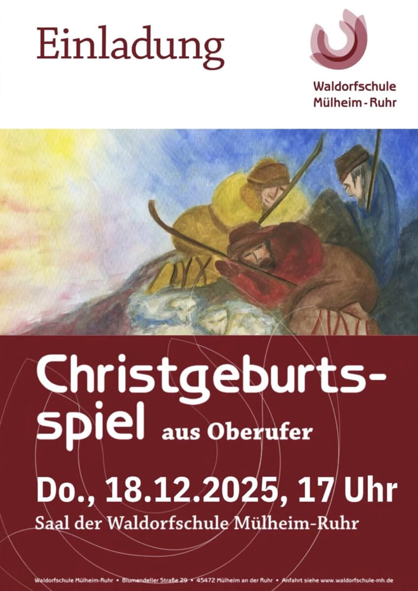 Bild Plakat Christgeburtsspiel 2025